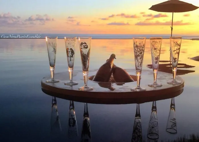 Casa Nova, Infinity Pool, Ocean View, Private Beach Acces, Starlink Puerto Escondido 